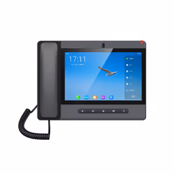 Fanvil A320, Téléphone IP, Noir, Combiné filaire, Bureau, Android, In-band, En dehors de la bande, Info SIP