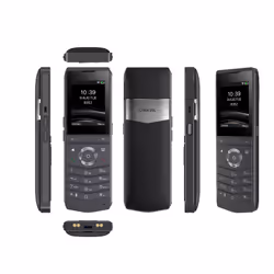 Fanvil W611W V2 téléphone fixe Noir 4 lignes LCD Wifi