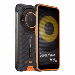 Ulefone Armor 16 Pro 15,1 cm (5.93") Double SIM Android 12 4G USB Type-C 4 Go 64 Go 9600 mAh Noir, Orange