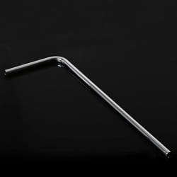 Raccord coudé en cuivre - Barrow - 14/12mm - 90 degrés - 630mm - Nickel