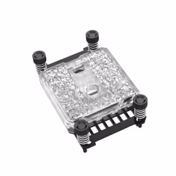 BARROWCH LTIFHA-04, Bloc d'eau, Acrylique, Laiton, Noir, Blanc, 69,6 mm, 105,3 mm, 21,6 mm
