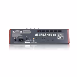 Allen & Heath ZED14 table de mixage audio 14 canaux 20 - 20000 Hz Gris, Rouge