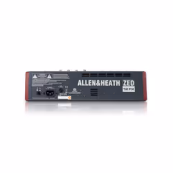 Allen & Heath ZED-12FX 16 canaux 10 - 30000 Hz Gris, Rouge