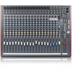 Allen & Heath ZED22FX table de mixage audio 22 canaux Gris, Rouge