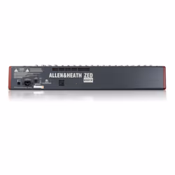 Allen & Heath ZED22FX table de mixage audio 22 canaux Gris, Rouge
