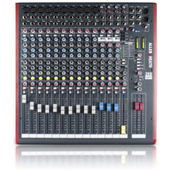 Allen & Heath ZED16FX table de mixage audio 16 canaux 20 - 20000 Hz Gris, Rouge