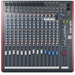 Allen &amp; Heath ZED18, 18 canaux, Gris, Rouge
