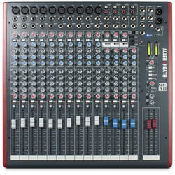 Allen & Heath ZED18 table de mixage audio 18 canaux 10 - 30000 Hz Gris, Rouge