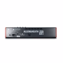 Allen & Heath ZED18 table de mixage audio 18 canaux 10 - 30000 Hz Gris, Rouge - Vue supplémentaire 8