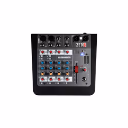 Allen &amp; Heath ZED-6, 6 canaux, 12 W, Noir
