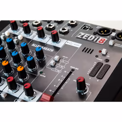 Allen & Heath ZEDi-8 8 canaux Noir, Gris - Vue supplémentaire 8