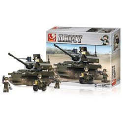 Briques Compatibles Lego - Construction - Armée Serie Le Tank - Sluban