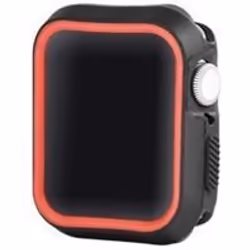 Devia Dazzle, Emplacement, Smartwatch, Noir, Rouge, Apple, Watch 4 40mm, Résistant à la poussière, Résistant aux rayures