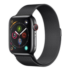 Devia 325052BK MILANESE LOOP 40MM SBLK Bande Noir Acier inoxydable