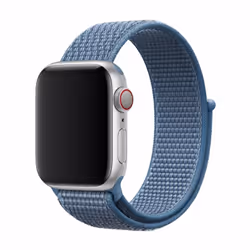 Devia 325212BL, Bande, Smartwatch, Bleu, Apple, Apple Watch 40mm, Tissu, Nylon
