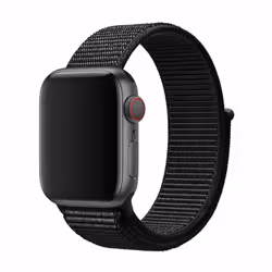 Devia 326264BK, Bande, Smartwatch, Noir, Apple, Apple Watch 40mm, Tissu, Nylon
