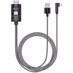 Câble adaptateur HDMI vers Lightning - Devia - Storm - Noir - Mâle/Femelle - 60g