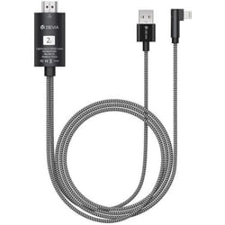 Câble adaptateur HDMI vers Lightning - Devia - Storm - Noir - Mâle/Femelle - 60g