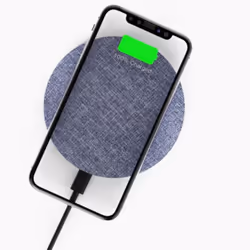 Devia 6938595330872, Intérieure, USB, 5 V, Recharge sans fil, 1 m, Gris