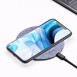 Devia 6938595330872 chargeur d'appareils mobiles Universel Gris USB Recharge sans fil Intérieure