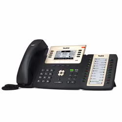 Yealink EXP20 téléphone fixe Noir LCD