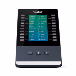 Yealink EXP50 module IP Noir, Gris 23 boutons