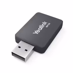 Yealink WF50, Sans fil, USB, WLAN, Wi-Fi 5 (802.11ac), 433 Mbit/s, Noir