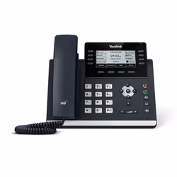 Yealink SIP-T43U, Téléphone IP, Gris, Combiné filaire, Sur bureau/mural, In-band, En dehors de la bande, Info SIP, 12 lignes