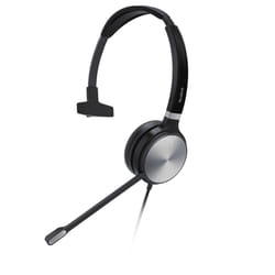 Yealink UH36 Mono Casque Avec fil Arceau Bureau/Centre d'appels USB Type-A Noir, Argent
