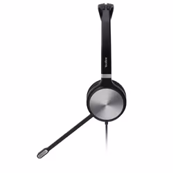 Yealink UH36 Mono Casque Avec fil Arceau Bureau/Centre d'appels USB Type-A Noir, Argent