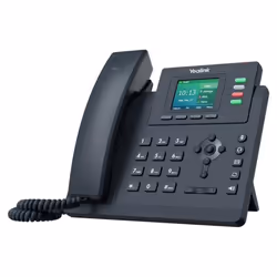 Yealink téléphone fixe Gris 4 lignes LED - SIP-T33G