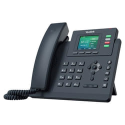 Yealink téléphone fixe Gris 4 lignes LED - SIP-T33G
