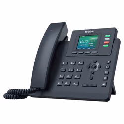 Yealink SIP-T33G, Téléphone IP, Gris, Combiné filaire, 4 lignes, 1000 entrées, Boutons