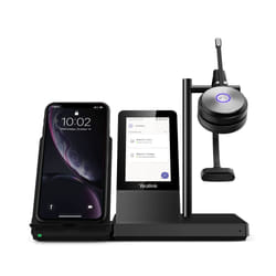 Yealink WH66 Mono Teams Systèmes de conférences audio personnelle Noir