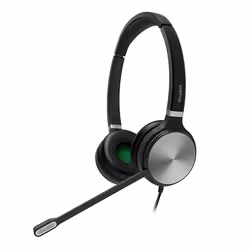 Yealink YHS36, Avec fil, Bureau/Centre d'appels, 20 - 20000 Hz, 170 g, Casque, Noir, Argent