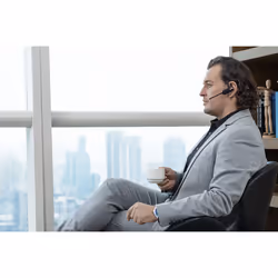 Yealink WH67 UC Arceau, Bluetooth Noir - Vue supplémentaire 14