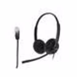 Yealink YHS34 Lite Dual, Avec fil, Bureau/Centre d'appels, 20 - 20000 Hz, Casque, Noir
