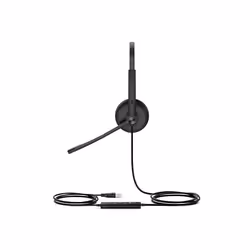 Yealink UH34 SE Dual Casque Avec fil Arceau Bureau/Centre d'appels Noir