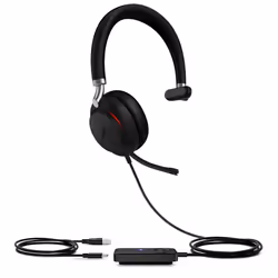 Yealink UH38 Mono UC, Avec fil &sans fil, 20 - 20000 Hz, Appels/Musique, 110 g, Casque, Noir