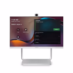 Yealink DeskVision A24, Barre de collaboration vidéo, Gris, Argent