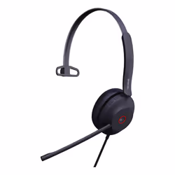 Yealink UH37 Mono Teams, Avec fil, 20 - 20000 Hz, Bureau/Centre d'appels, 96,5 g, Casque, Noir
