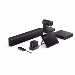 Yealink MVC640-C4-F13, Système de vidéoconférence de groupe, 4K Ultra HD, 80°, 12x, Windows 10 IoT Enterprise, Noir
