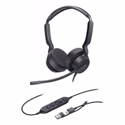 Yealink Casque Dual UC avec connecteur USB-C/A - Vue supplémentaire 2