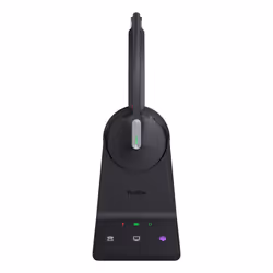 Yealink WH64 Mono Casque Sans fil Arceau Bureau/Centre d'appels USB Type-C Bluetooth Noir - Vue supplémentaire 4