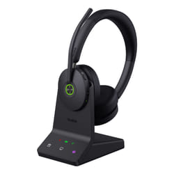 Yealink Workstation WH68 Casque Avec fil &sans fil Arceau Appels/Musique USB Type-C Bluetooth Noir