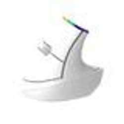 Souris sans fil verticale - Delux - M618C - RGB - Ergonomique - Blanc