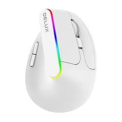 Delux M618DB souris Droitier RF sans fil + Bluetooth Optique 4000 DPI