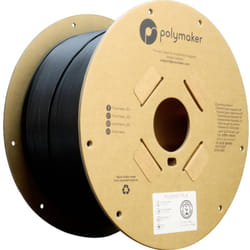 Polymaker - PA04007 Charcoal Black Filament pla mat faible teneur en plastique 1.75 mm 3000 g noir (mat) PolyTerra™ pla 1