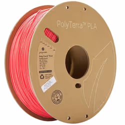 Polymaker 70905 PolyTerra Filament PLA faible teneur en plastique 1.75 mm 1000 g rose 1 pc(s)