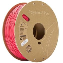 Polymaker 70905 PolyTerra Filament PLA faible teneur en plastique 1.75 mm 1000 g rose 1 pc(s)